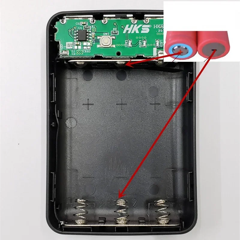 5V 1A 3*18650 DIY Power Bank 3USB opakowanie na baterie DIY DIY Digital Box wyświetlacz LCD ładowarka baterii