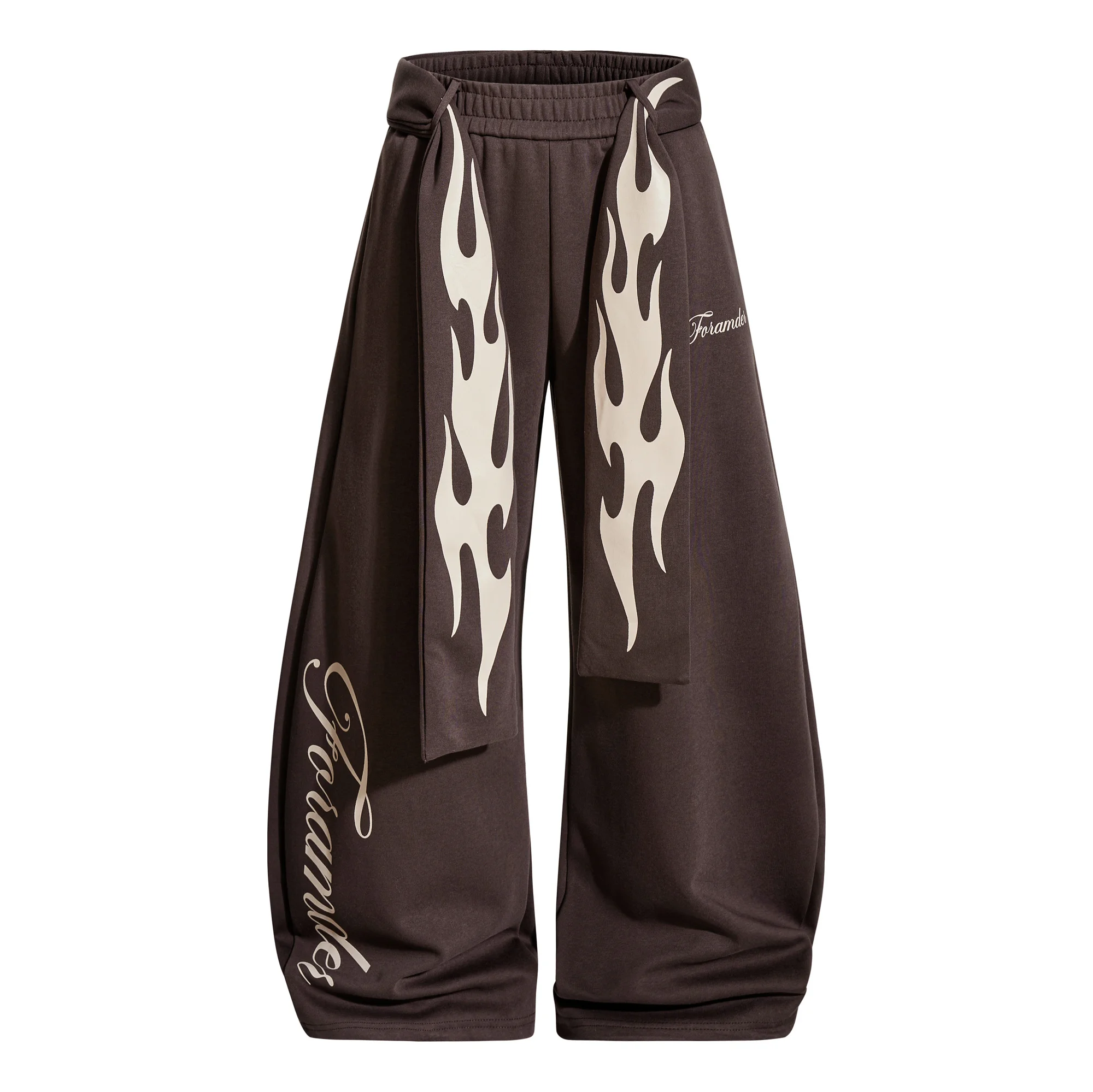 

Брюки GXFortune в американском ретро-стиле с отстегивающимся поясом и изогнутыми штанинами, свободные широкие брюки для мужчин и женщин, для джазовых танцев