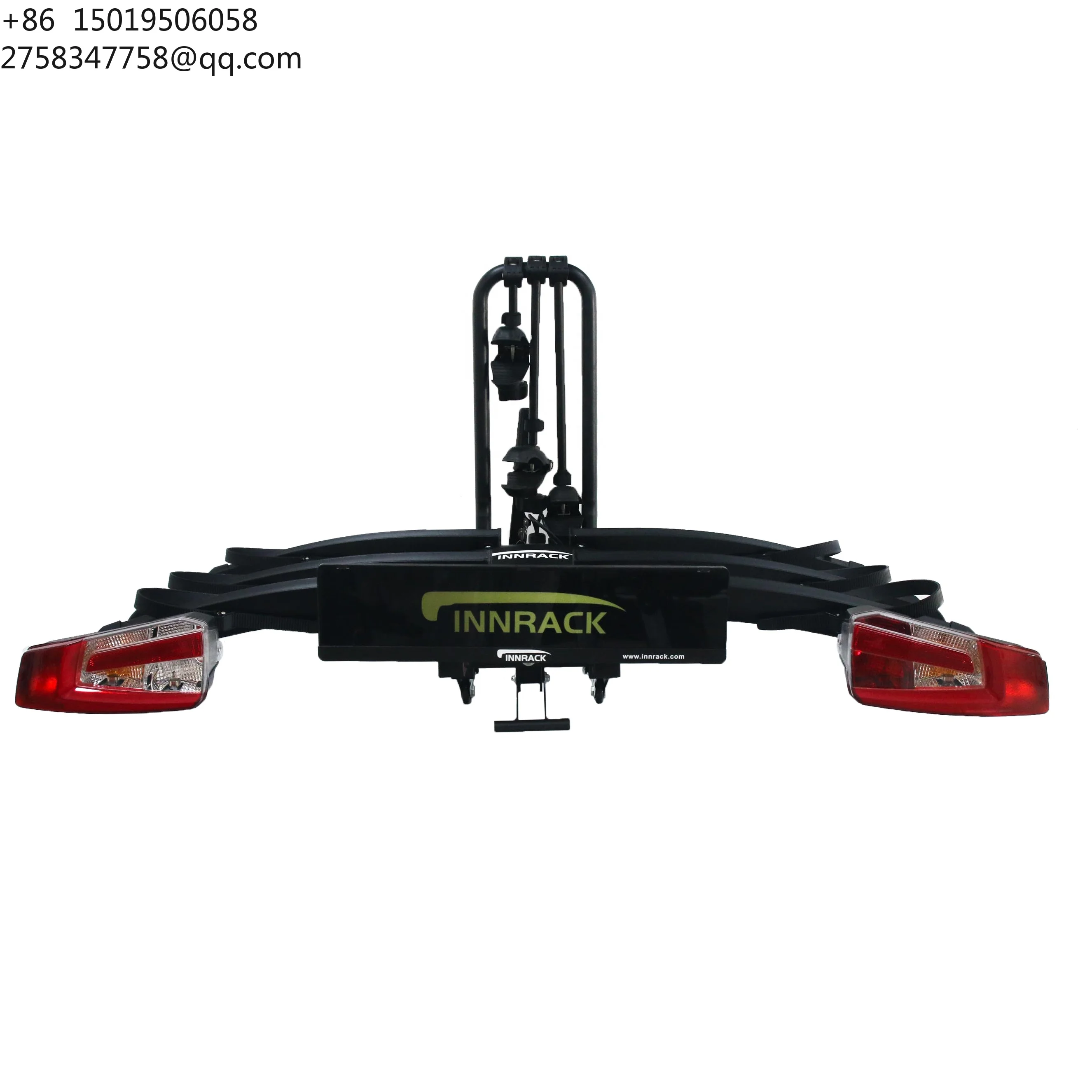 OEM Manufacture Collapsible TowBar E-bike Rack 3bikes Snow Bike Rack