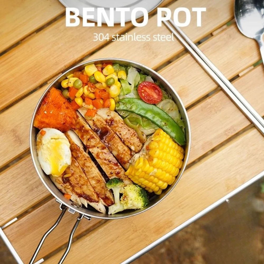 Stainless Steel Outdoor Pot wi - огляд і ціна Camping Cooking Materials