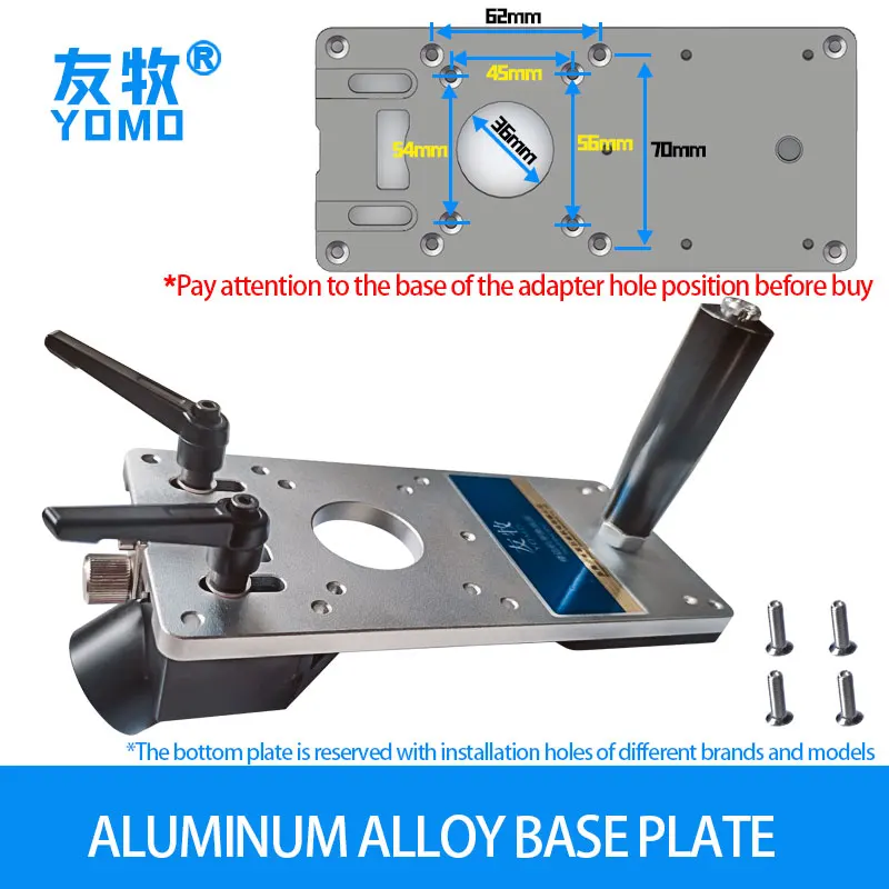 Wood Router Machine Woodworking Electric Trimmer 1/4“ Carving Milling Cutting Tools Carpenter Power Tools With Vacuum Cleaner