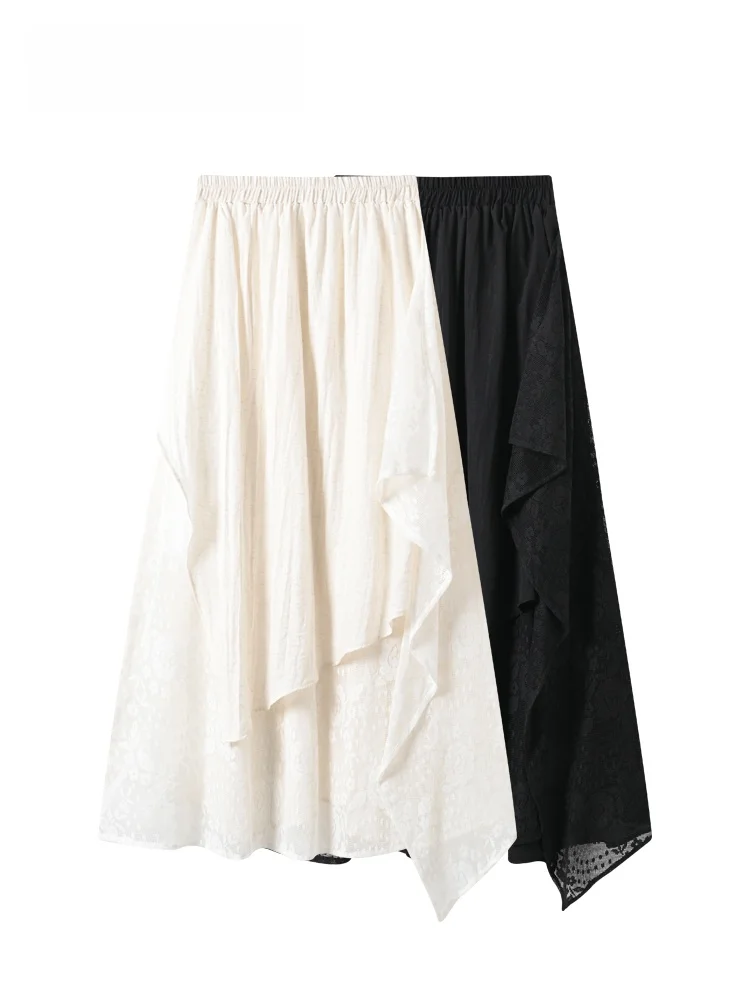 

High Waist Loose Women's Skirt CaraCLUB plus Size Design Sensation Summer New Style Meat Concealing Slimming Dressing