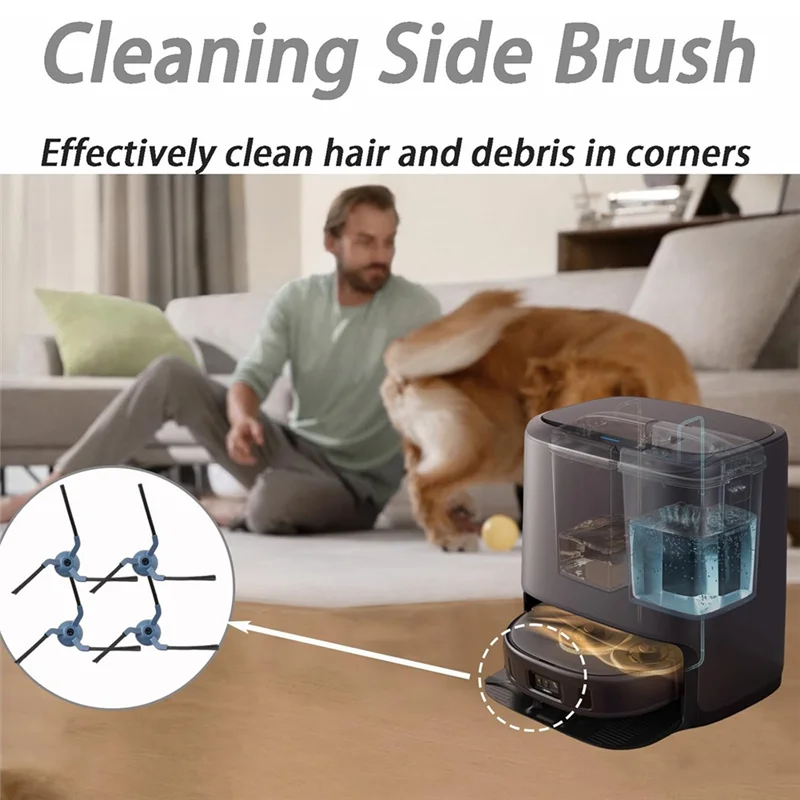 

ABKJ-для Eufy Clean X9 Pro пылесос боковая щетка Hepa фильтр швабра запасные части