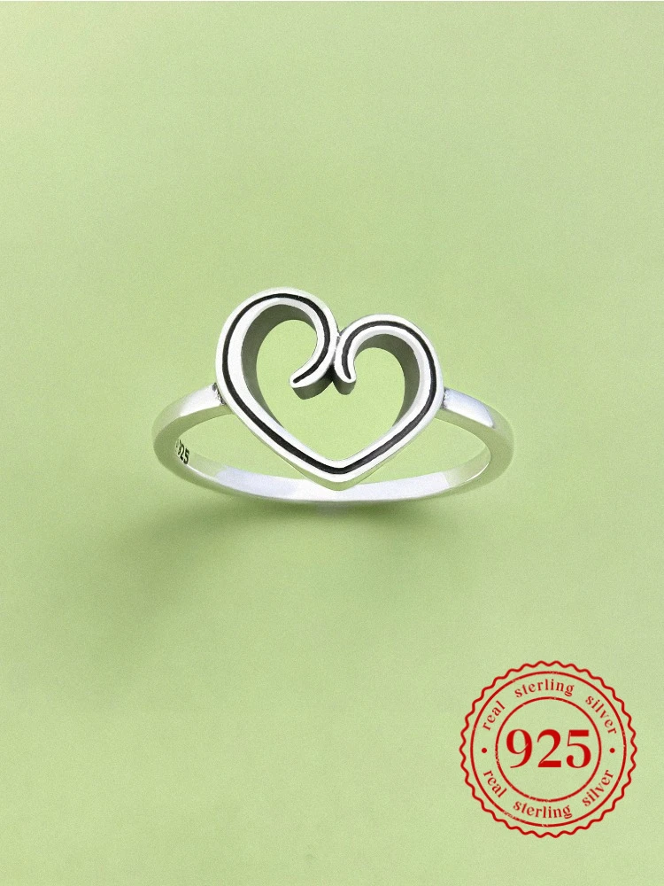 

925 Sterling Silver JamesAvery Vintage Special Love Rings for Women Engagement Anniversary Party High Quality Fine Jewelry Gift