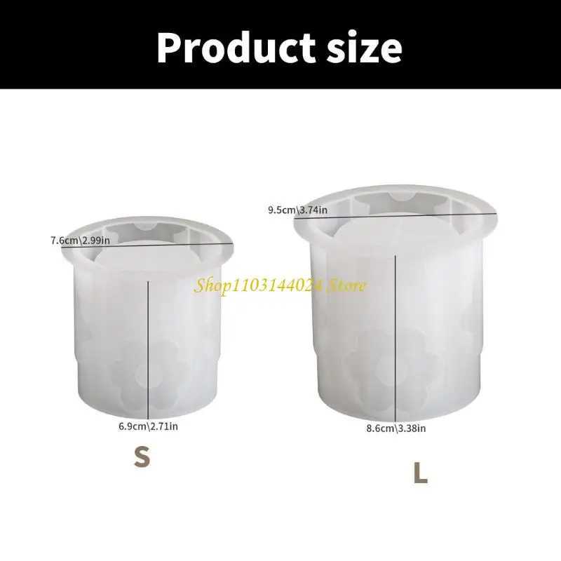 n5keキャンドルホルダーは、家の装飾を作るのに最適なシリコンのテクスチャーを型に型