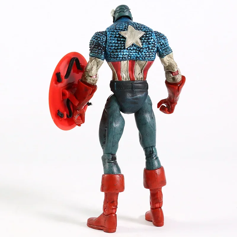 Marvel Select Zombie Captain America Spiderman Action Figure Loose