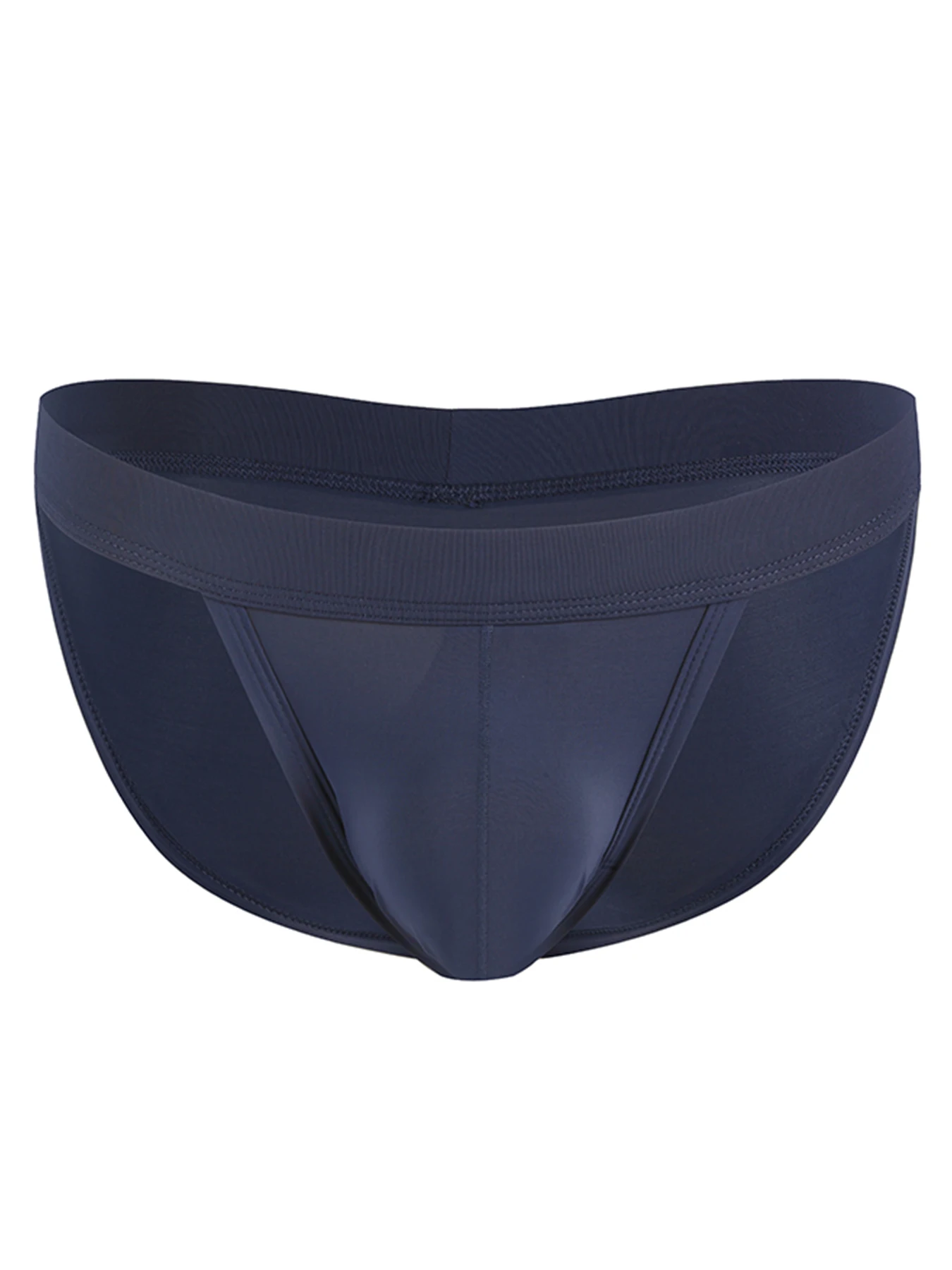 Men's Solid-Color Low-Waist Triangle Underwear Breathable Sexy Bottom Pants Trendy 1-Piece Set Mature Style Promotional Price