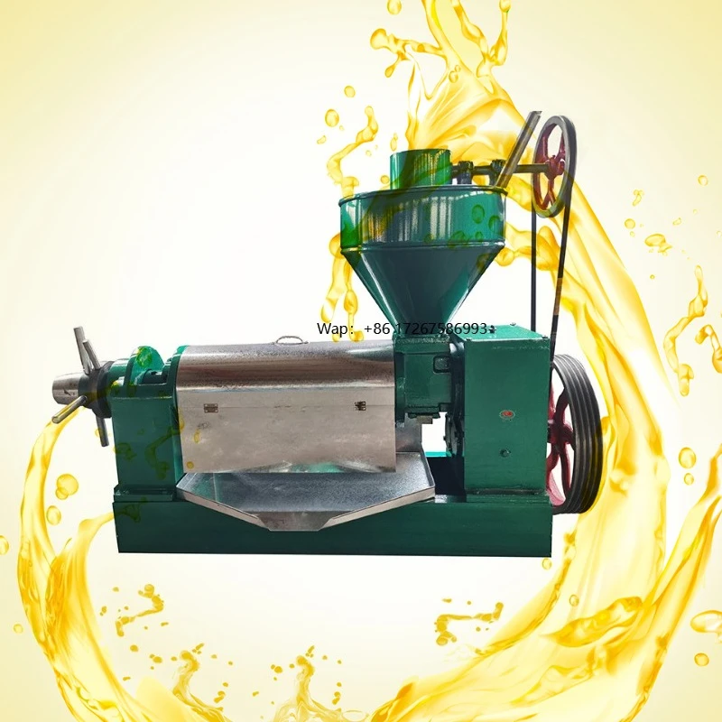 Screw Soybean Oil Press Machine Agricultural Cooking Oil Making Machine