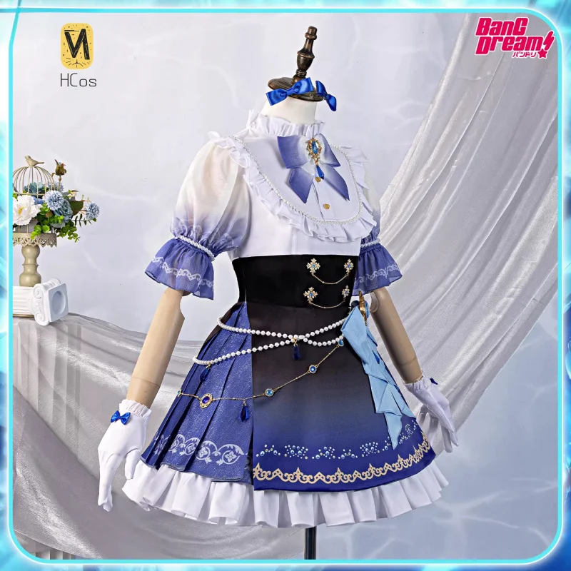 

HCos BanG Dream Nyubara Reona Carnival Cosplay Costume Women Lolita Dress Fancy Party Suit Halloween Carnival Uniforms