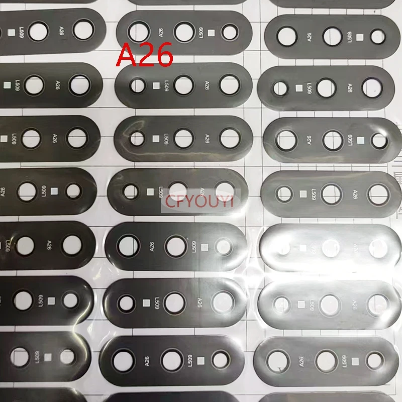1-10Pcs/lot For Samsung Galaxy A26 A266 / A36 SM-A366 A366 / A56 A566 Back Rear Camera Glass Lens Cover with Adhesive Stickers
