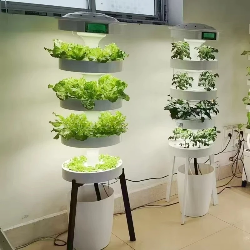 Multi-tier Round Smart Hydroponic Garden for Indoor Use Hydroponic Growing Machine Vertical Hydroponic System