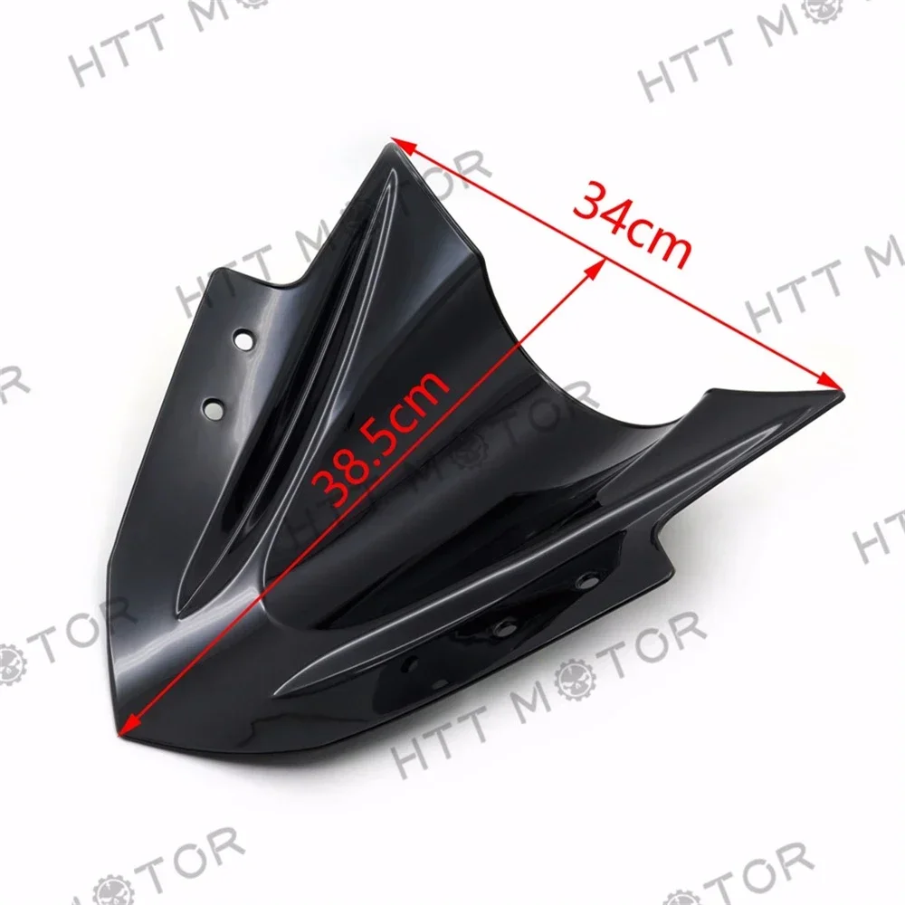 Black D/ Bubble Windshield WindScreen for Kawasaki Ninja 300 EX300 2013-2015 Motorcycle Parts