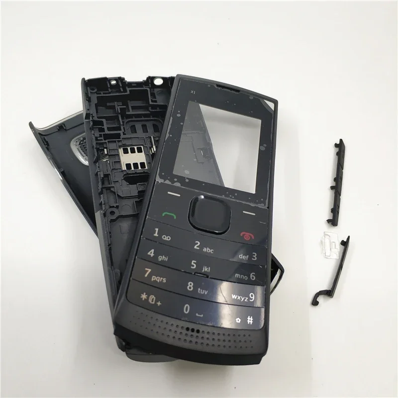 

For Nokia X1 X1-00 Full Housing Cover Case Single / Dual Card Keypad Replacement Parts