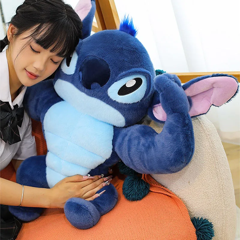 

35-65 см Disney Лило и Стич плюшевые игрушки аниме милый мультфильм плюшевые мышечные куклы Kawaii мягкие детские подарки на день рождения и Рождество