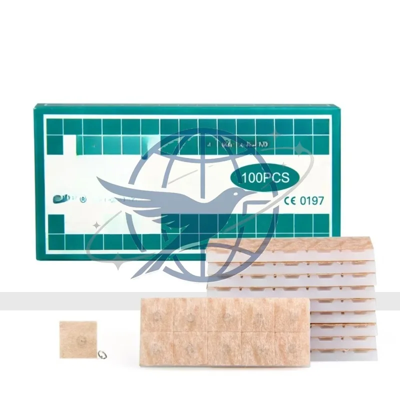 Universal Disposable Sterile Press Needles 100 Pcs/Box for TCM Acupuncture Therapy