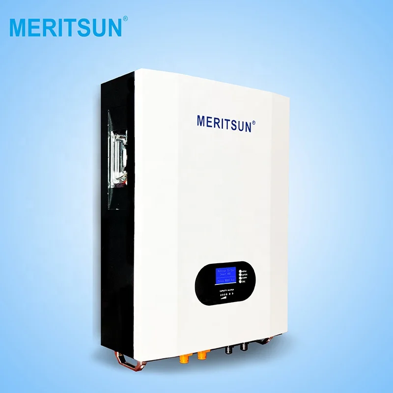 MERITSUN 10kw Lifepo4 Battery 48V 200ah Power Energy Wall 48V 50ah Lithium Battery Pack For Home Energy Storage System view 2