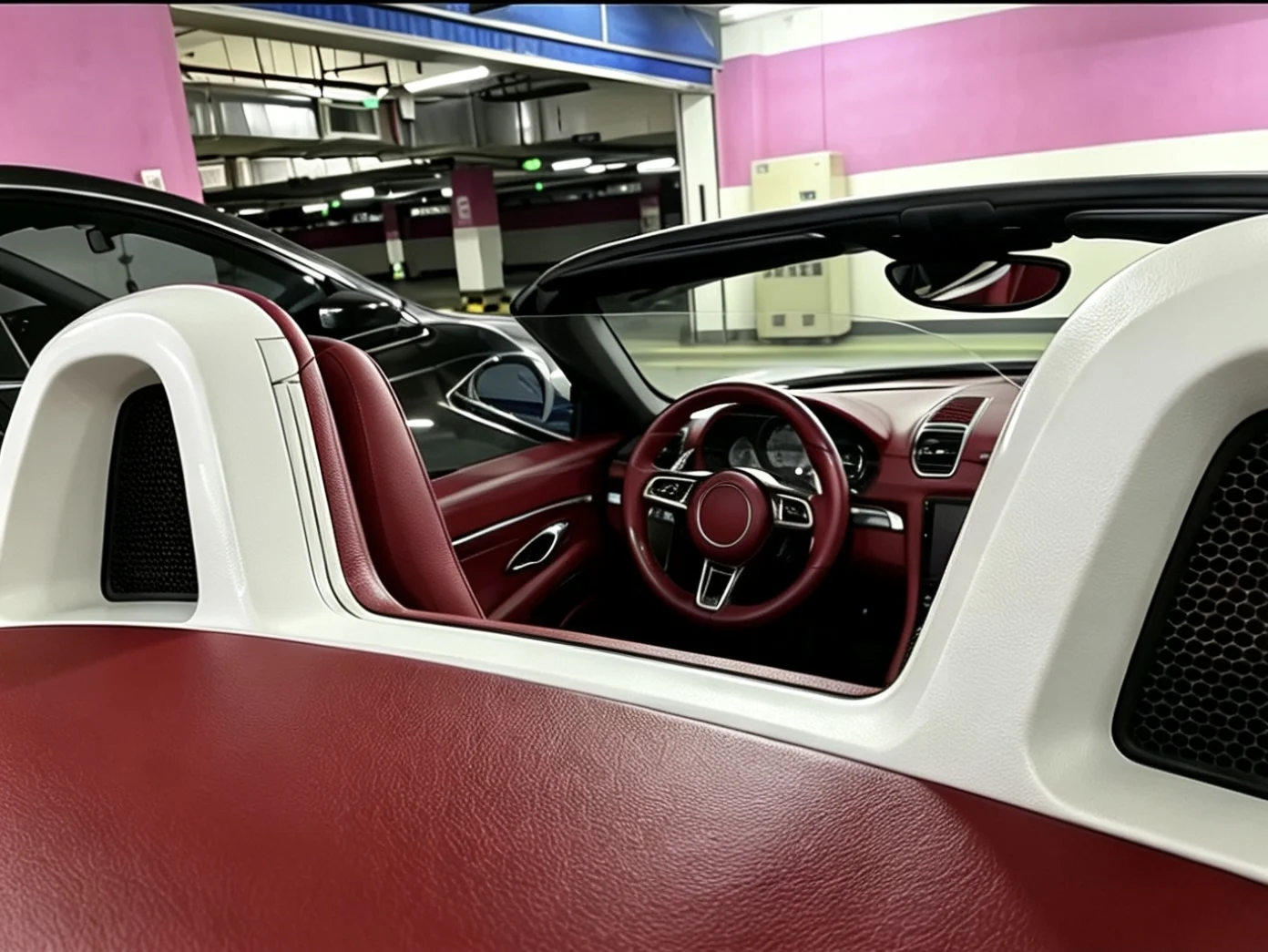 Wind Deflector for Porsche 718, Compatible with 2013 (981) to 2024 (718) Models, for Porsche 718 Boxster Convertible Accessory