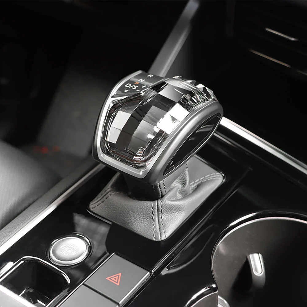 

Crystal Car Gear Shift Knob Handle Replace For Volkswagen VW Touareg 2023 2022 2021 2020 2019 2024 Modification New Luxury