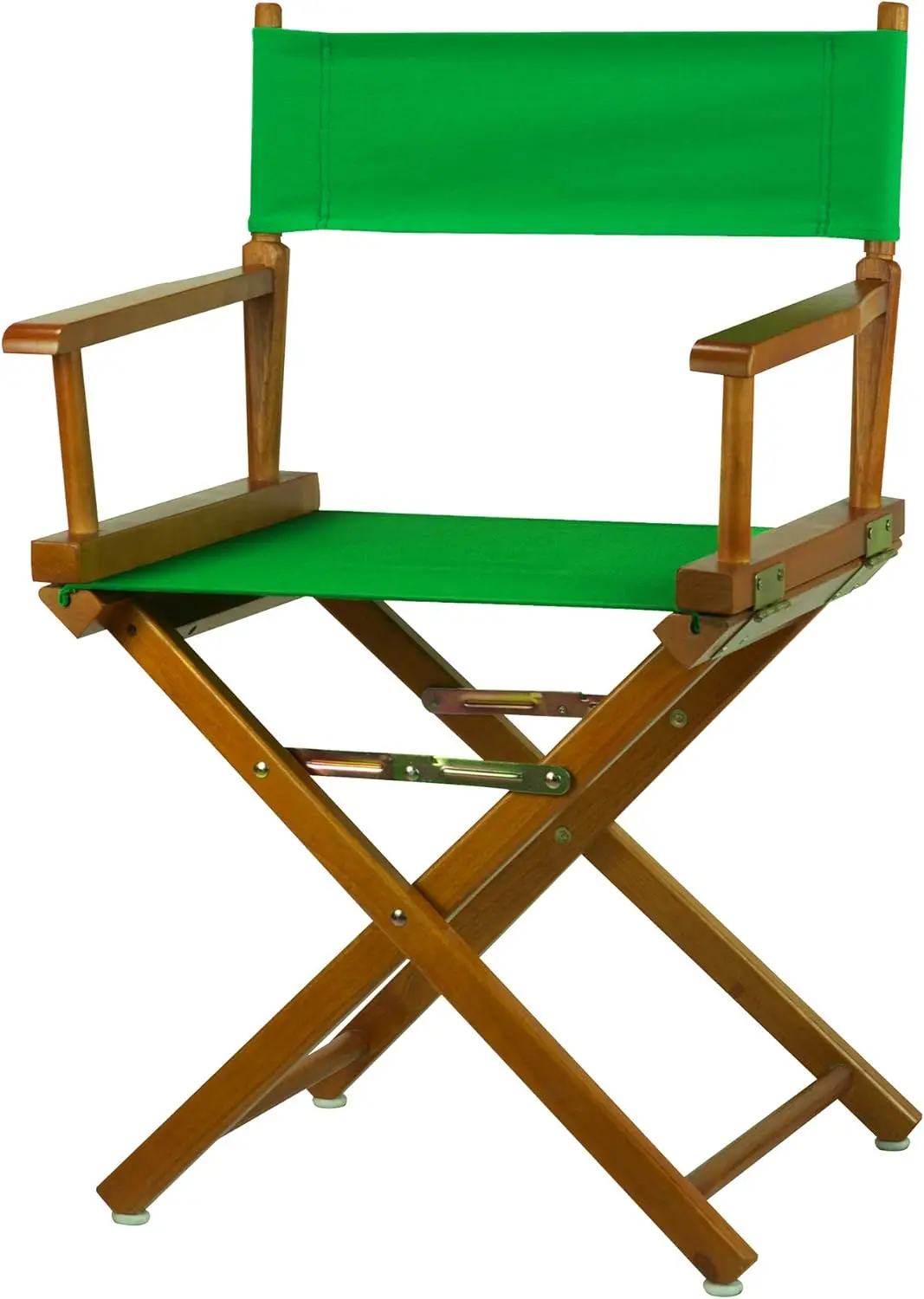 

Director's Chair ,Honey Oak Frame/Green Canvas,18" - Classic Height
