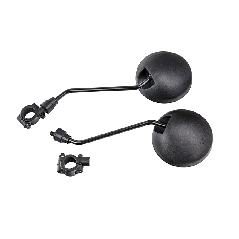 High quality New Universal Motorcycle Rounded Side Back View Mirror Motorbike e-bike Scooter 8mm Rearview Mirrors