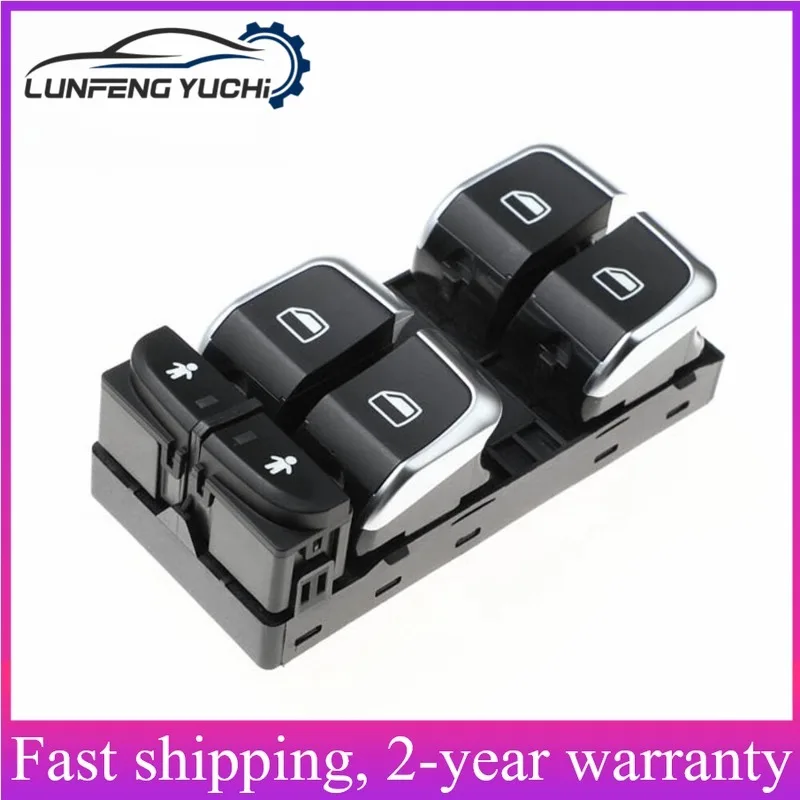 4GD959851, 4G0959851, 4GD959851B - Window Lifter Switch For Audi A6 4G2/4GC/4G5/4GD, A6 Allroad 4GH/4GJ, A7 4GA/4GF, Q3 8UB/8UG