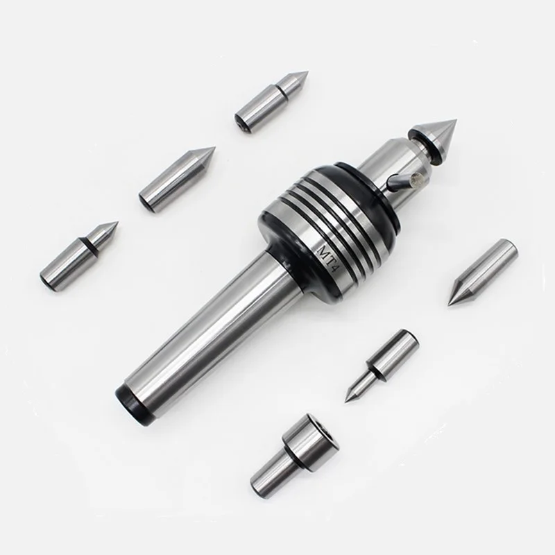 Interchangeable Live Center MT4 MT5 MT2 MT3 Morse Taper 2 Shank With 6pcs Rotation Lathe Machine Hot Sale