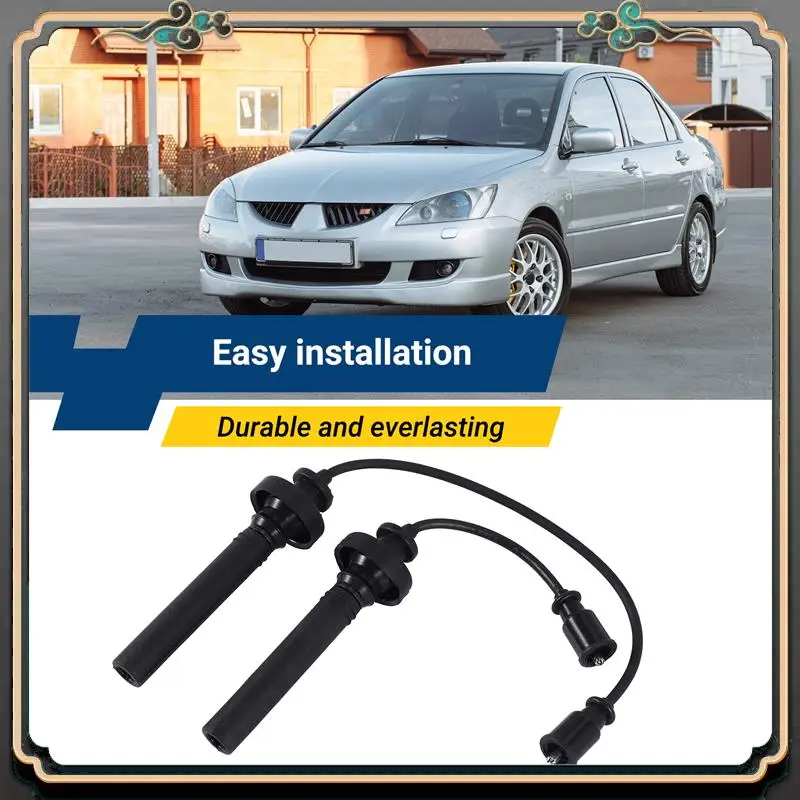 M45K-2 шт. набор шнуров зажигания для свечей зажигания для Mitsubishi Lancer 1.6L MD365102