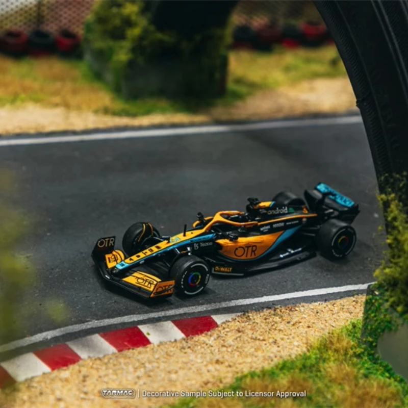 1-64、mcl36-2022-オーストラリアグランプリ-f1、合金ダイキャスト静的ミニチュアシミュレーションカートレンディなおもちゃモデルギフト、男の子のコレクション。