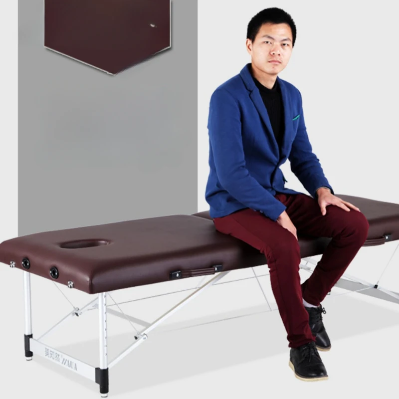 Portable Folding Massage Bed Tattoo Bathroom Comfort Home Massage Table Physiotherapy Cama Dobravel Beauty Furniture RR50MB