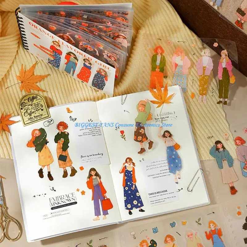 

Reusable PET Sticker Sheets with Coil Binding PET Texture Suitable for Easy Organization in Offices and Classrooms