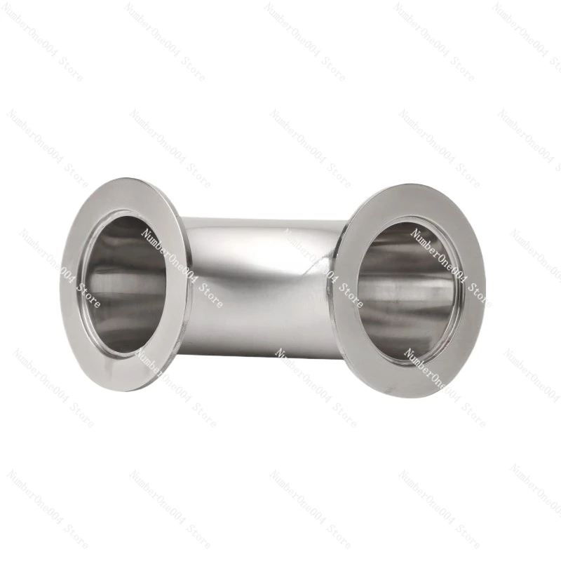 Applicable To 304 Stainless Steel KF High Vacuum Elbow NW Fast Loading Flange 16 Chuck 25 Clamp 40 Buckle