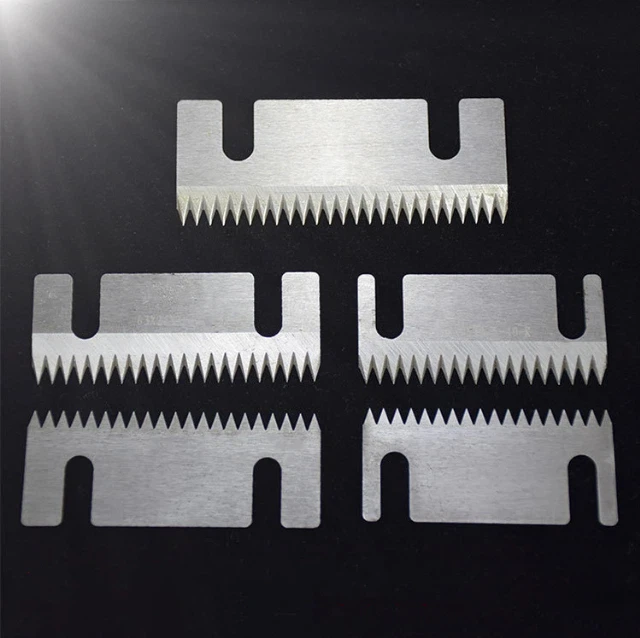 

1Pcs Carton Sealer Knife Serrated Blade Semi Auto Adhesive Tape Tooth Blade Packing Machine Blades Sealing machine Knife
