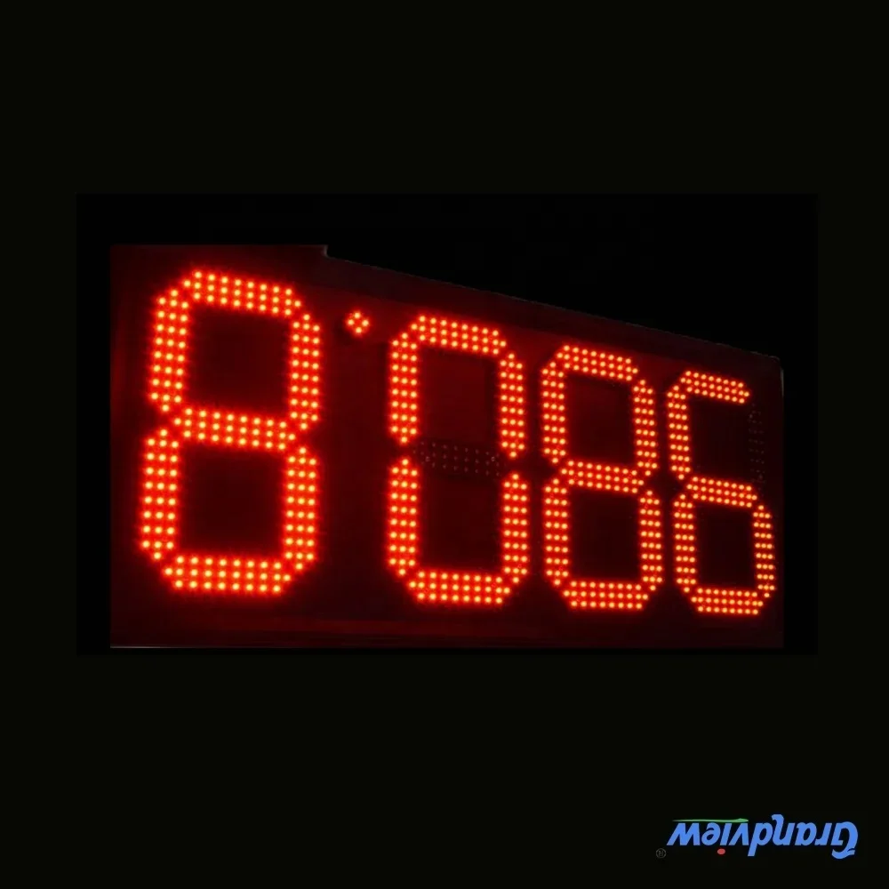 Show the number and price board with great competitive price led price sign board