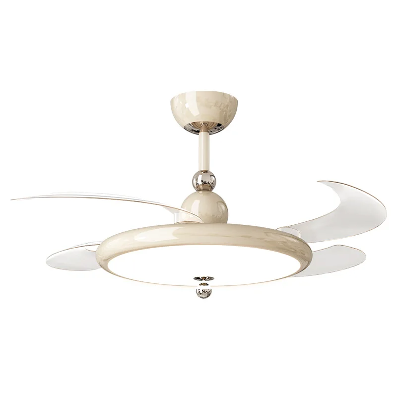 

Cream wind, living room, invisible wind, eye protection fan light