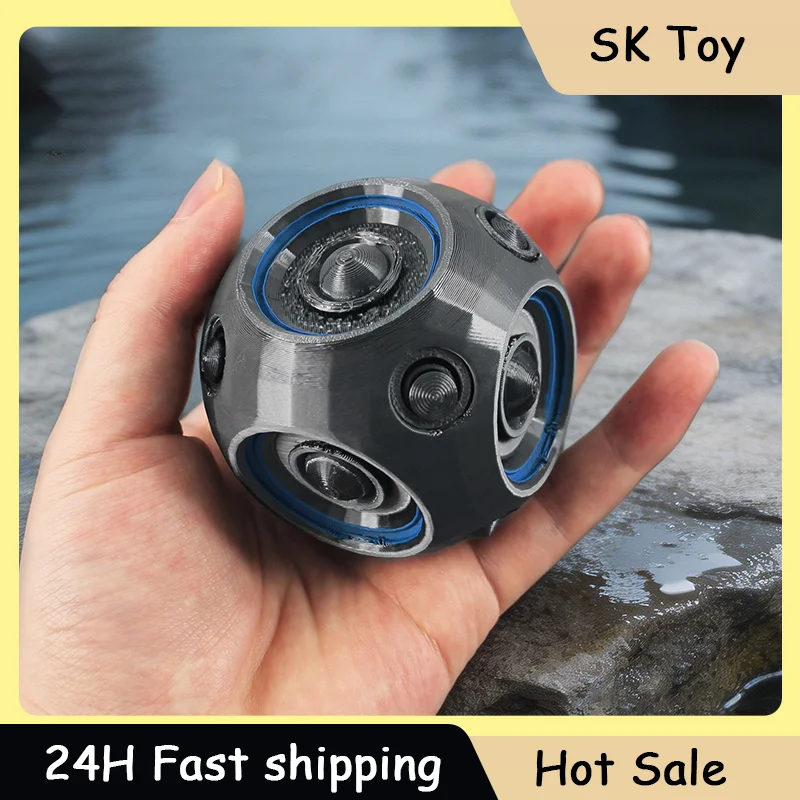 

3D-6cm Delta Force Echo-Infrasound Jammer Telescopic 3D Printed Model Peripheral Ornament Luke Everley Game Props Creative Gifts