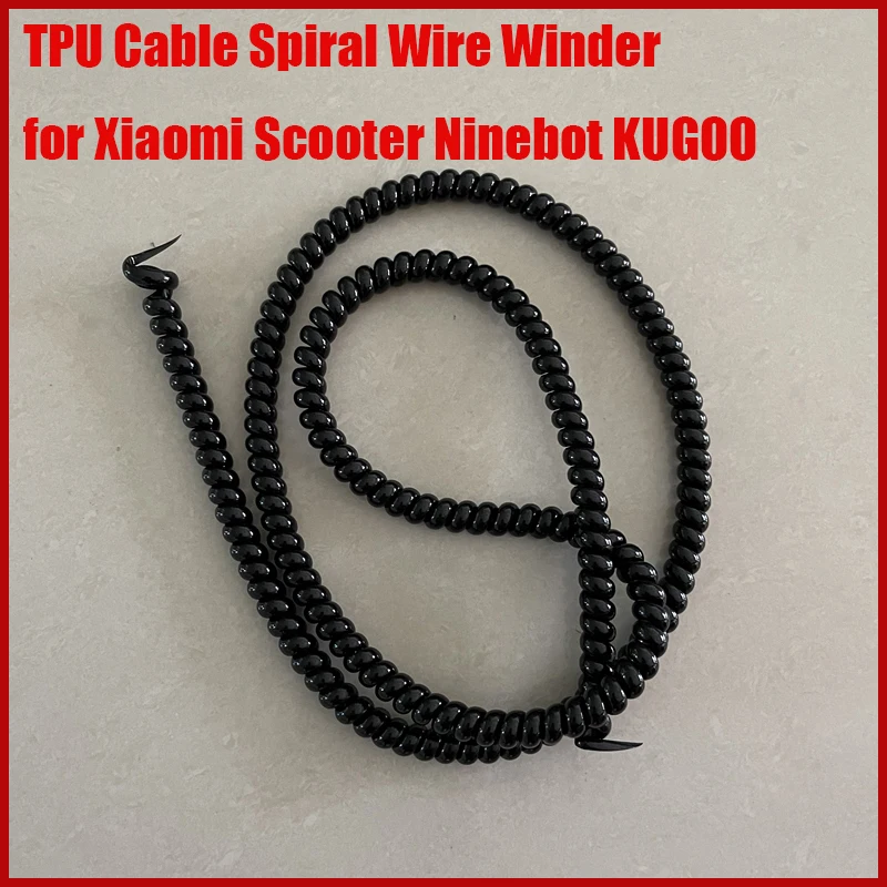 TPU Winding Line Cable Spiral Wire Winder for Xiaomi M365 Pro 2 Mi 3 for Ninebot Dualtron Kugoo Zero Electric Scooter Accessory