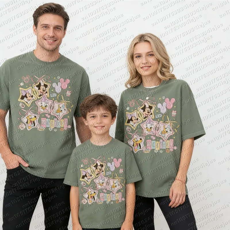 Camicia In Cotone Stile Retrò 2026, Camicia Mickey E Amici, Camicia Estetica, Camicie Da Vacanza, Comoda E Traspirante