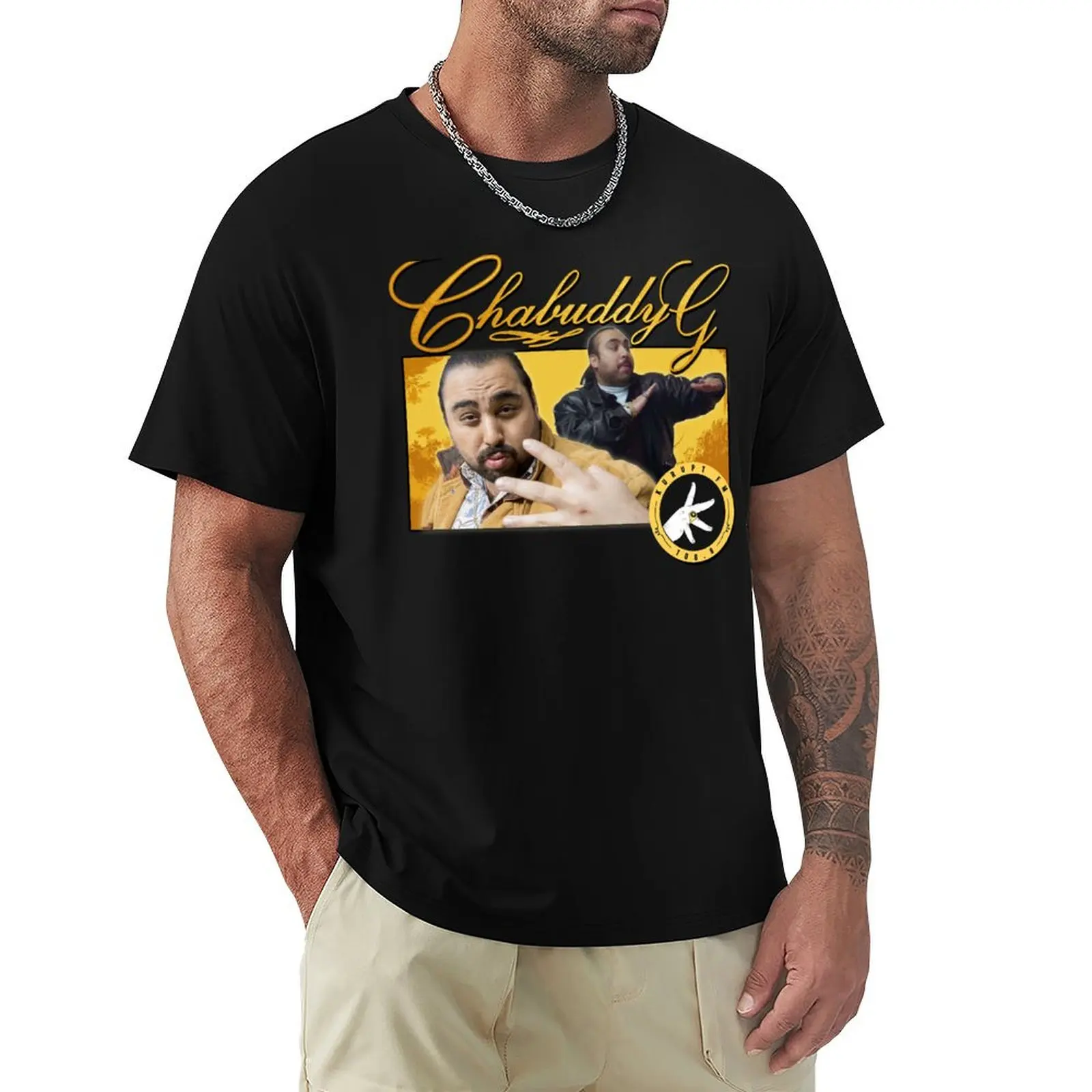 Chabuddy G Kurupt FM T-Shirt shirts graphic tee kawaii clothes mens graphic t-shirts hip hop