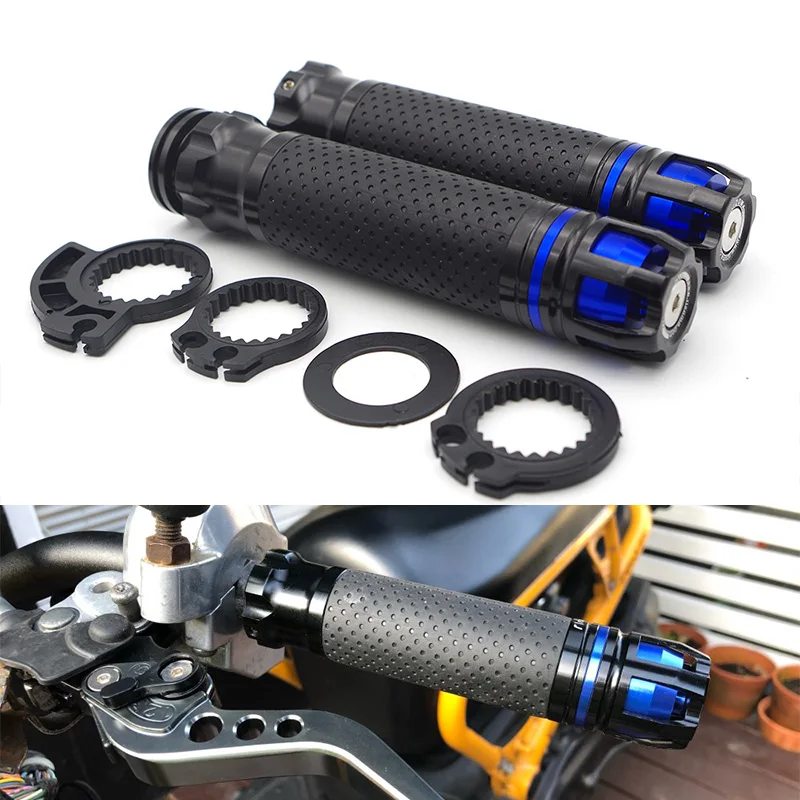 Motorcycle Grips 22MM Handlebar Motocross Pitbike Cover For kawasaki z750 vulcan 500 zx10r 2016 zx9r zx6r 2006 z650 vulcan s 650