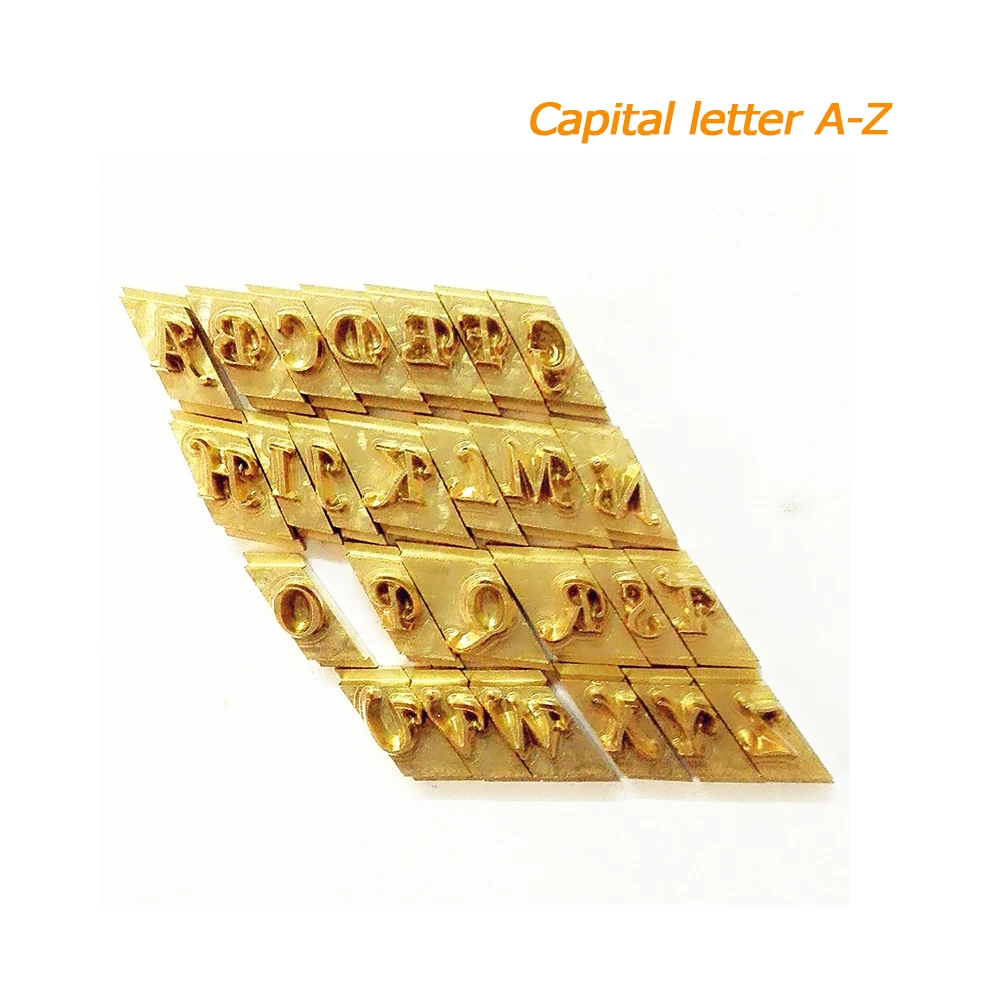 Custom Brass Logo Mold Name Heat Press Mould On Wallet Shoes Leather Wooden For Hot Foil Stamping Machine T Type Clip