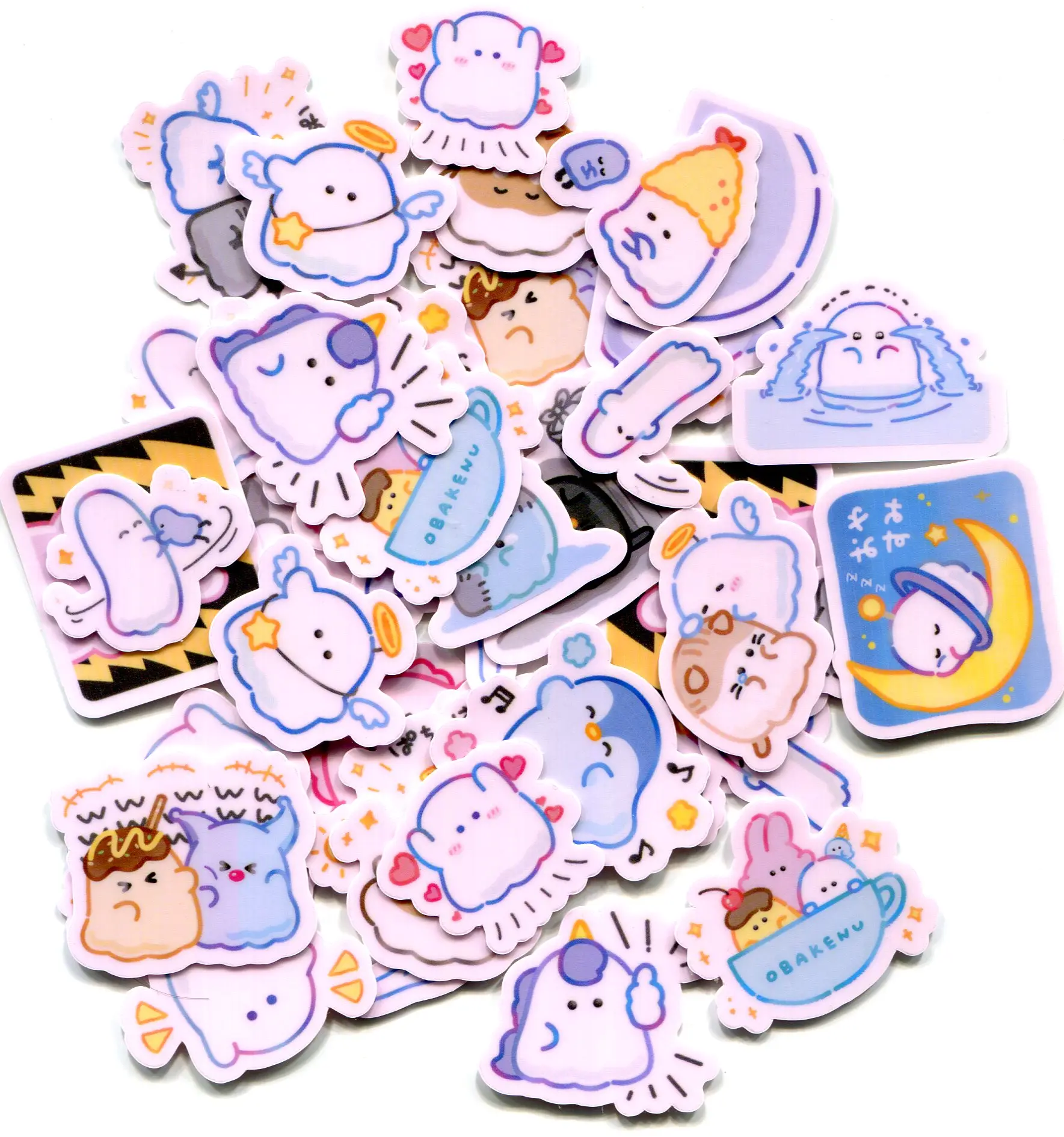 40pcs Obakenu 2-3cm diy STICKER