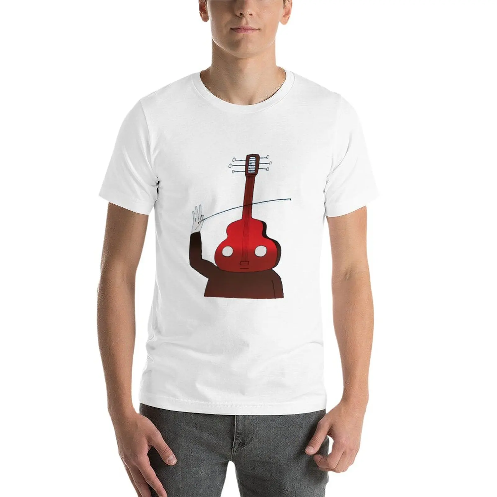 New Jean-Michel Folon- Violin Man T-Shirt Short sleeve tee T-shirt for a boy funny t shirts mens graphic t-shirts big and tall