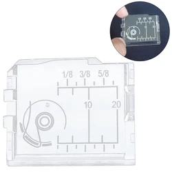 Clear Plastic Bobbin Hook Cover Plate Slide Cover Plate #750036001 For Janome Viking Husqvarna Sewing Machines Accessories
