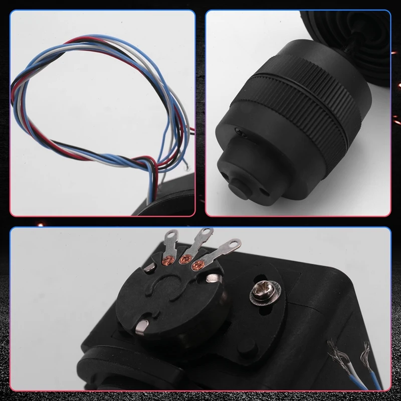 Electronic 4-Axis Joystick Potentiometer Button For JH-D400B-M4 10K 4D Controller With Wire For Industrial