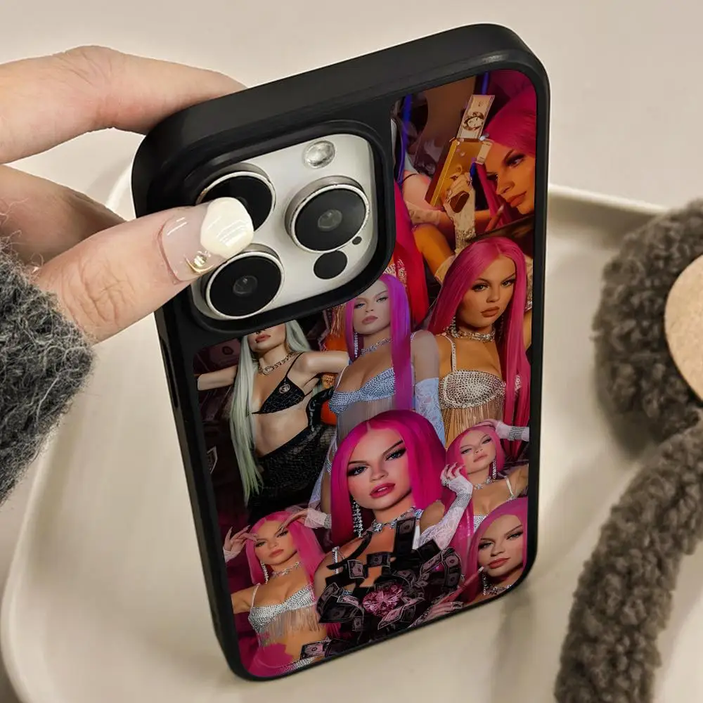 

Luisa Sonza Mobile Phone Case for iPhone 17 16 15 14 13 12 11 Air Pro Max Plus Matte Surface Colorful Cover Luxury Cover Pretty