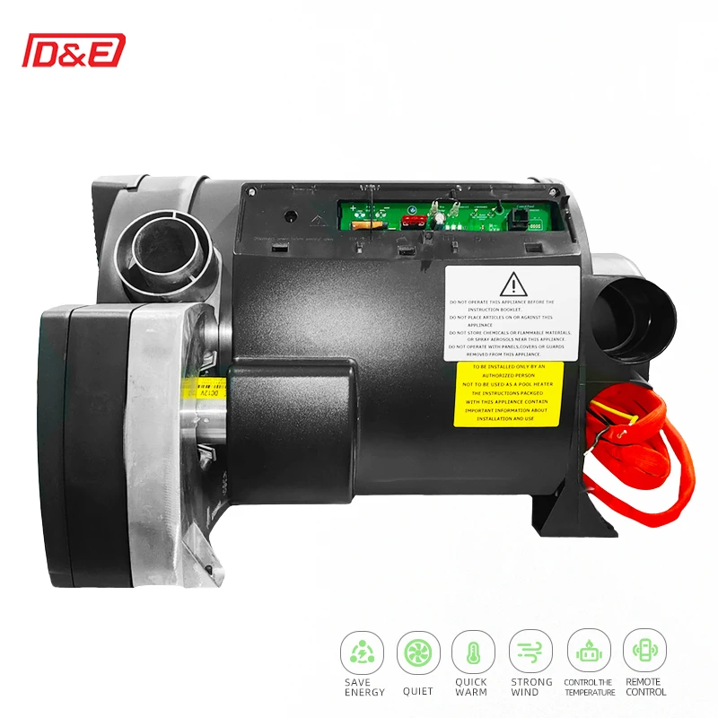 Pemanas Parkir Diesel Gas LPG 2KW 4KW 6KW All In One Untuk Truk RV Kapal