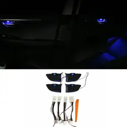For Lexus NX 2015 2016 2017 2018 2019 2020 Interior Door Bowl Lamp Refitting Interior Handle Led Atmosphere Lamp Decoration