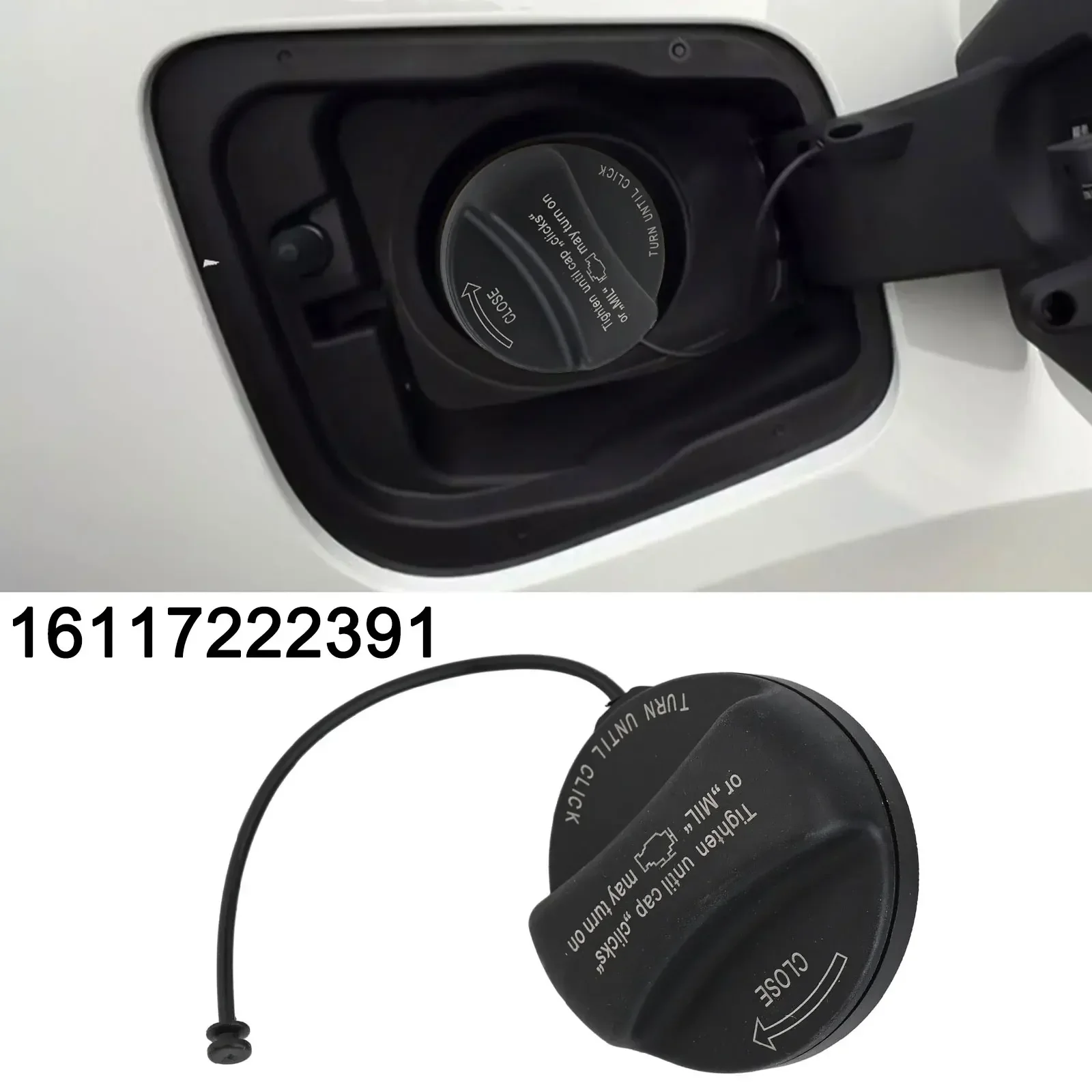 

Car Fuel Filler Fuel Tank Cap For Car Maintenance Brand New Condition High Reliability Plastic Material For BMW X1