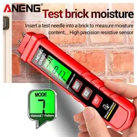 ANENG GN602 Wood Moisture Intelligent Detector Meter 0~58% wood moisture meter Moisture TesterMax/Mini Value Building Material