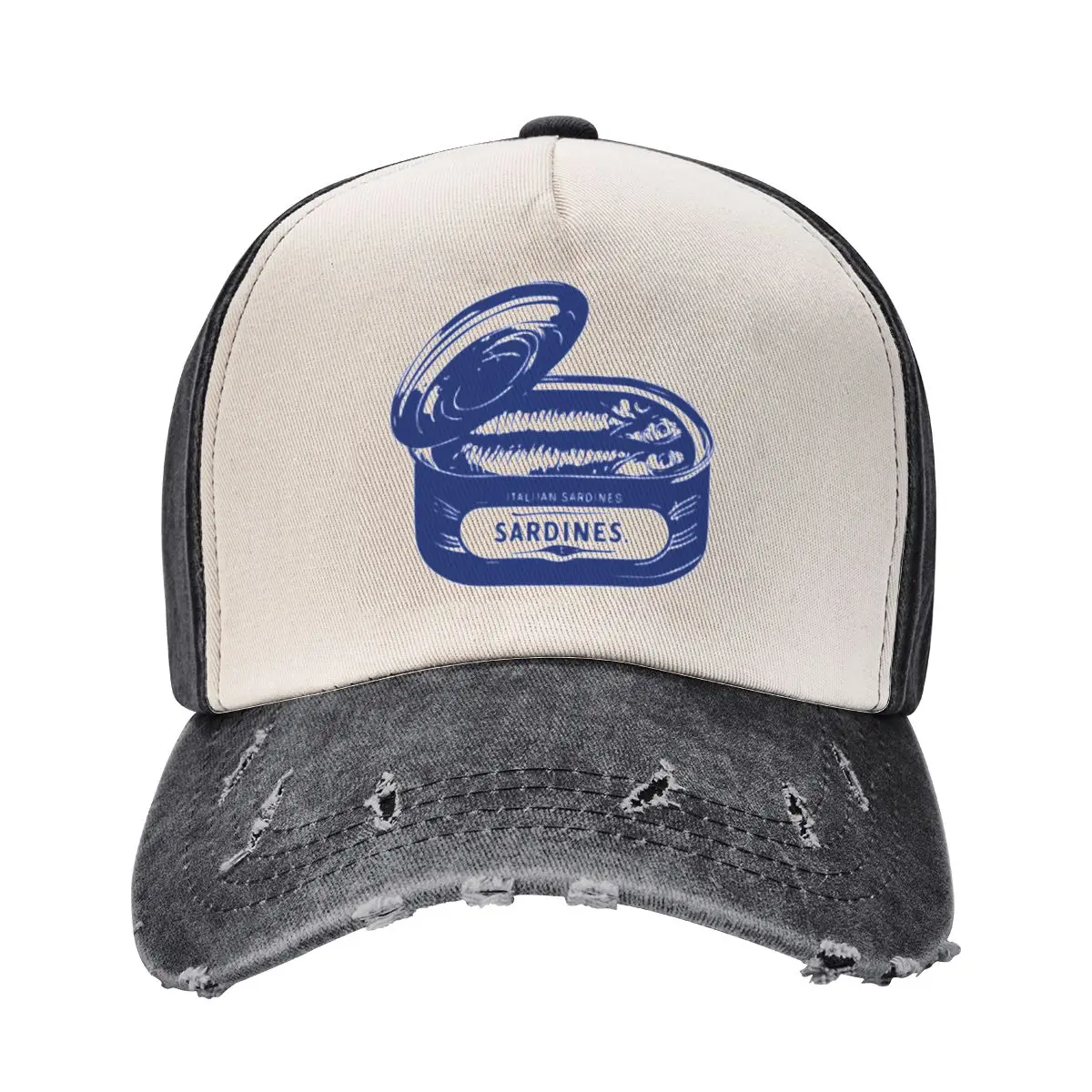 

Portuguese Retro Sardines in Tin Baseball Cap Christmas Hat Thermal Visor Designer Hat Hats Man Women's